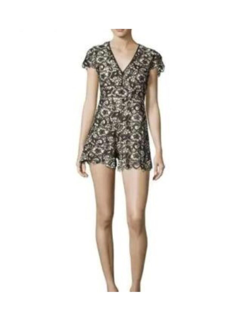 Alice + Olivia Lace Romper size 4